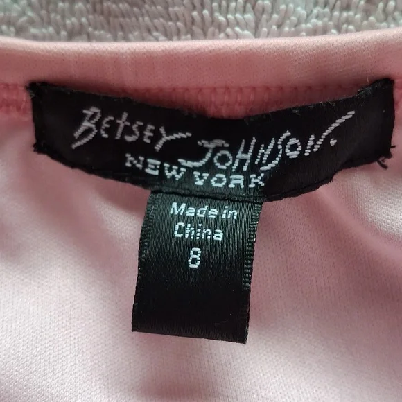 Betsey Johnson Pink and Green Lace Tulle Skirt Cottagecore Pinup Retro Kawaii - Picture 4 of 6